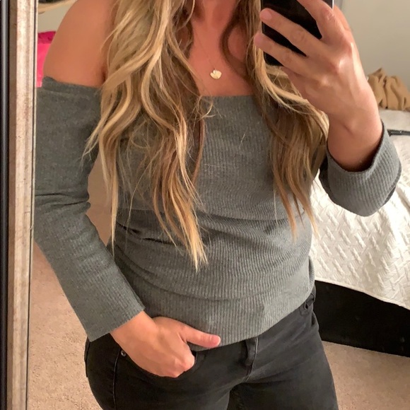 Express Tops - •Express• Off the shoulder top